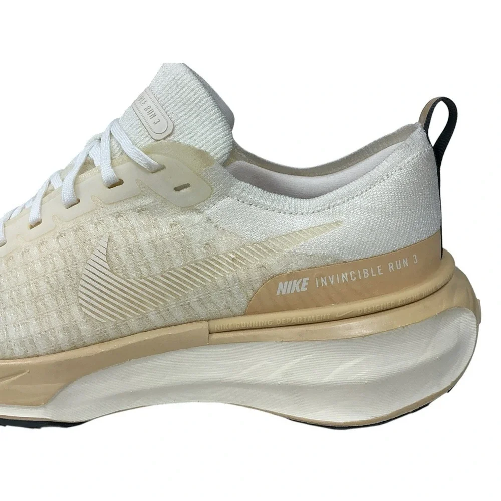 Nike ZoomX Invincible Run FK 3 White Sail Beige DR2615-106 Mens Size 10 With Def